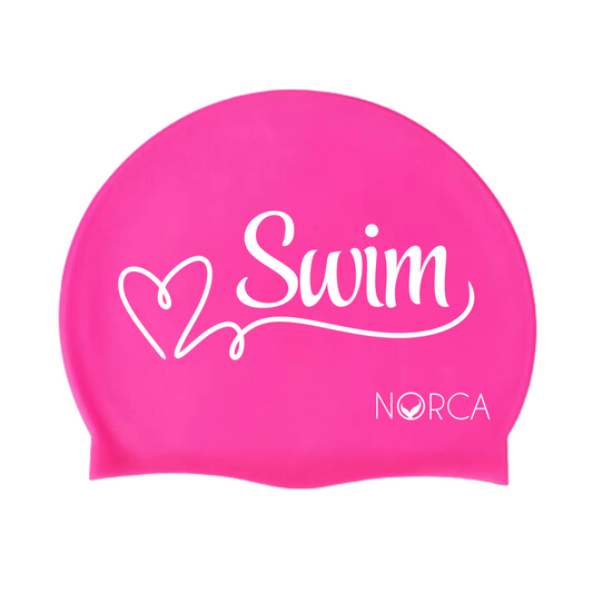 Bonnet de bain Love Silicone - Confort et adhérence