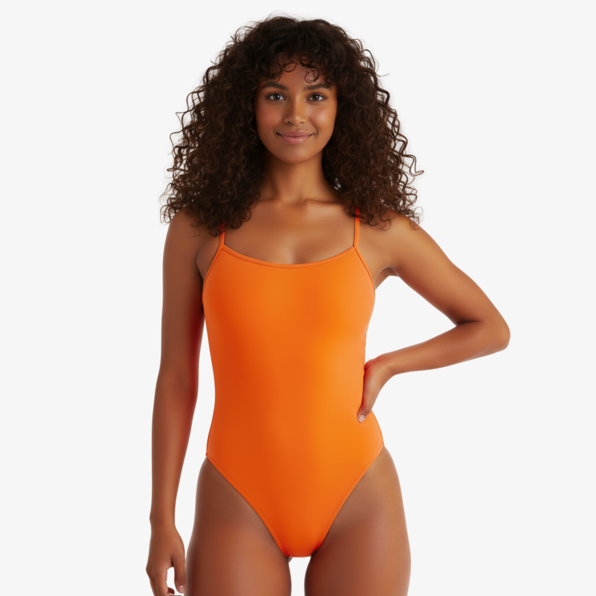 Blaze Tie-Back One-Piece Training Swimsuit by Norca - Norca Athletic Swimwear | Norca Natation Inc.