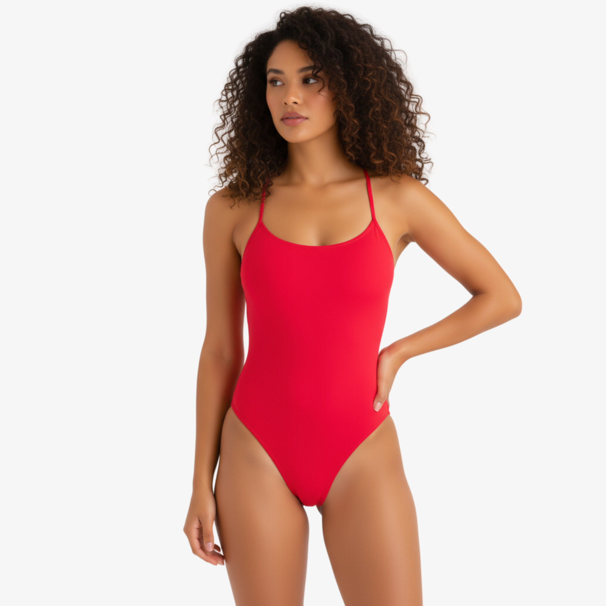 Crimson X-Back Women's Performance Training Swimsuit by Norca - Norca Athletic Swimwear | Norca Natation Inc.