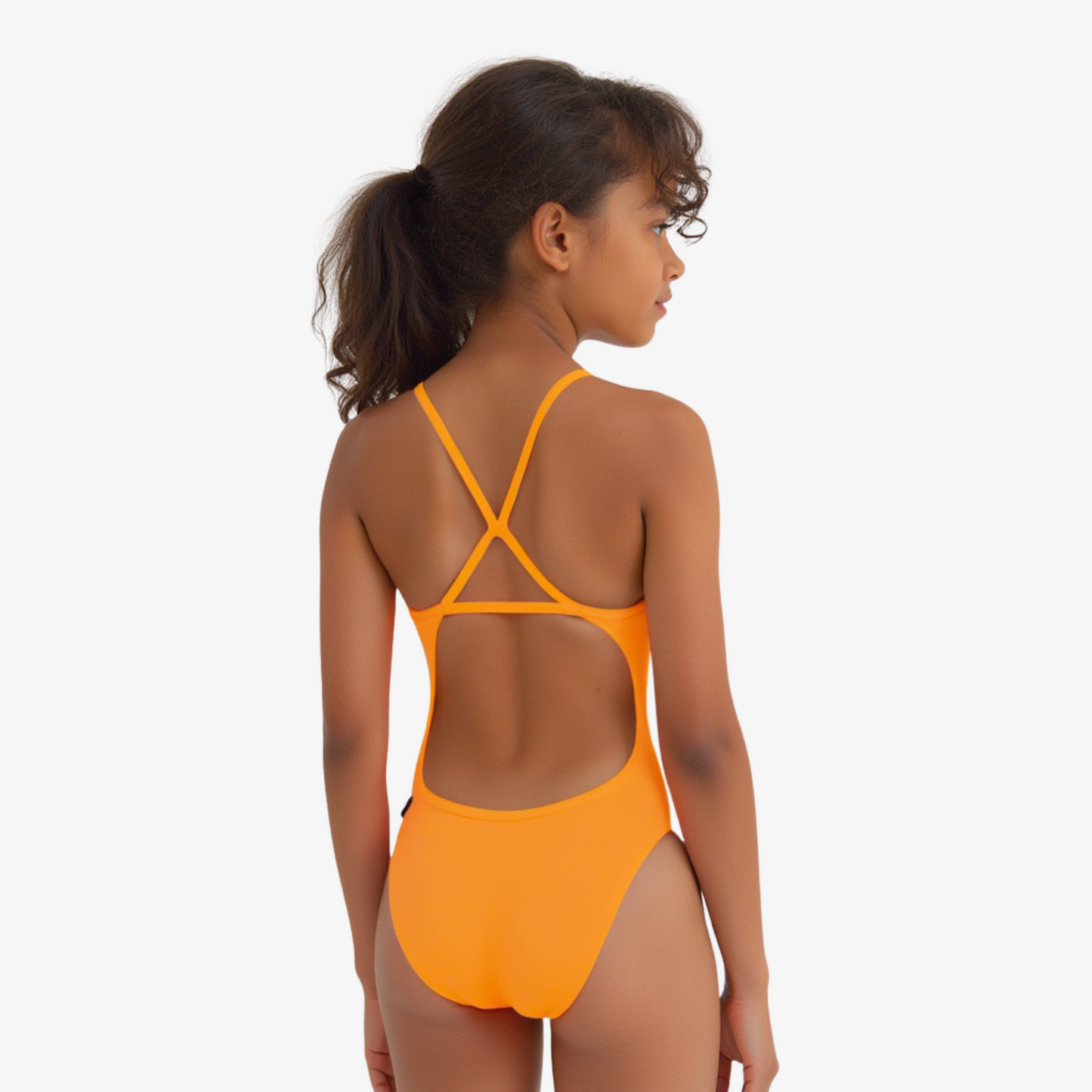 Norca Girls Sunset Open Back Training Swimsuit - Norca Athletic Swimwear | Norca Natation Inc.