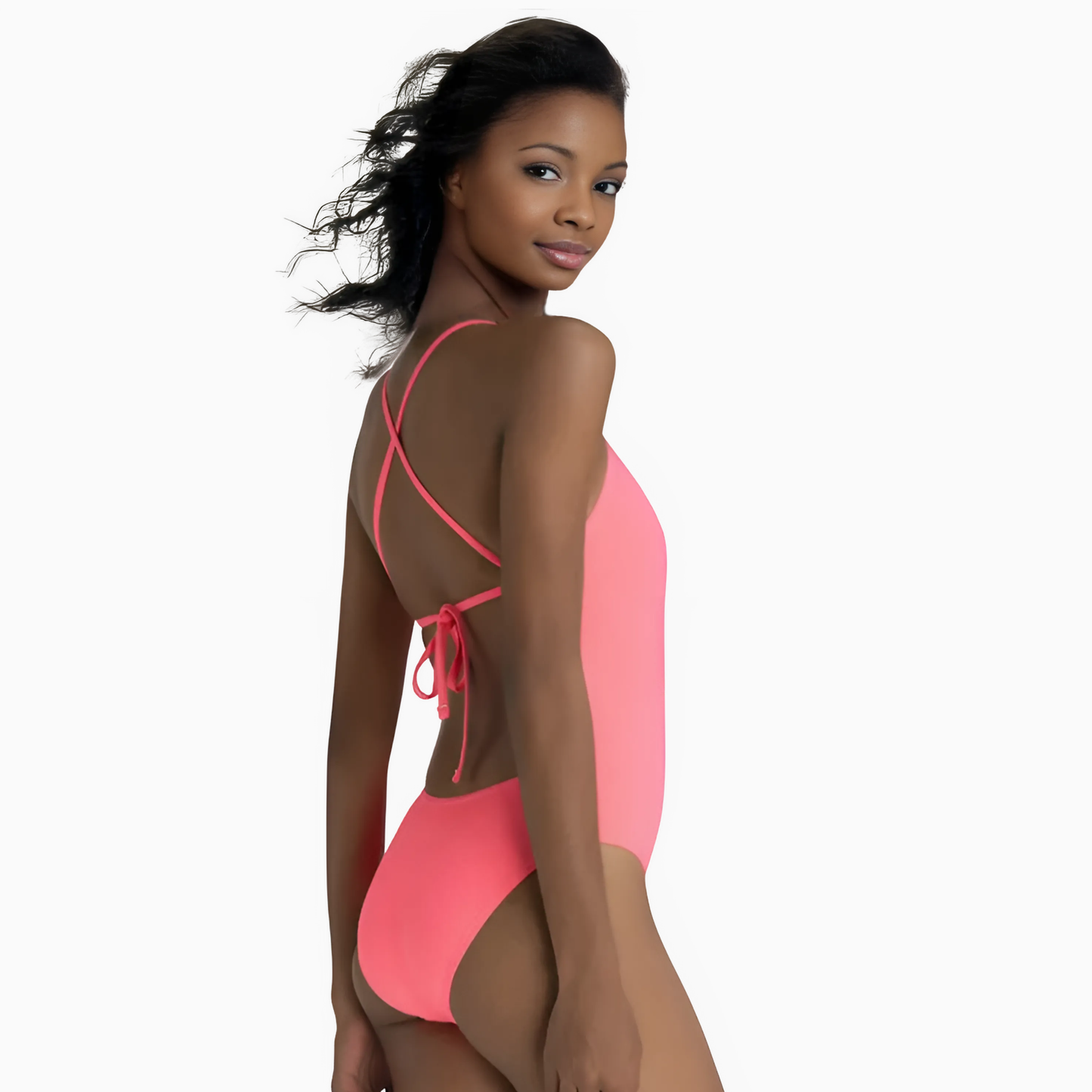 Maillot de bain une pièce Coral Tie Back