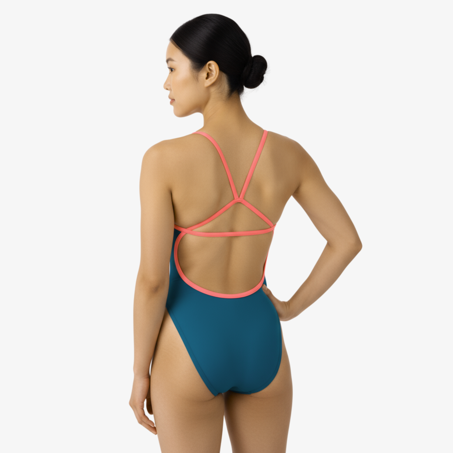 Tropic Open-Back One-Piece Performance Swimsuit by Norca - Norca Athletic Swimwear | Norca Natation Inc.