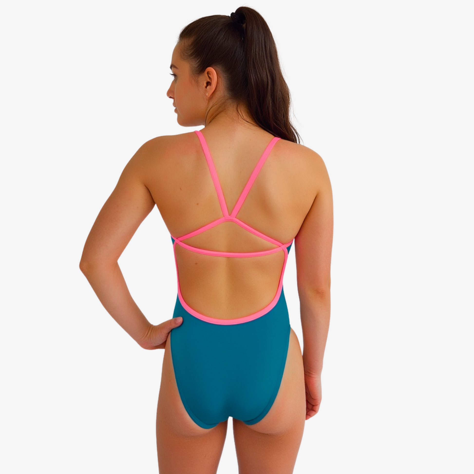 Norca Tropic Open Back Swimsuit 