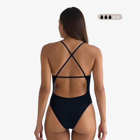 Norca SecureFlo Onyx X-Back: Period Swimsuit - Norca Athletic Swimwear | Norca Natation Inc. Norca Athletic Swimwear | Norca Natation Inc.