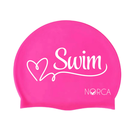Love - Silicone Swim Cap for Women and Men by Norca - Norca Athletic Swimwear | Norca Natation Inc. Norca Athletic Swimwear | Norca Natation Inc.
