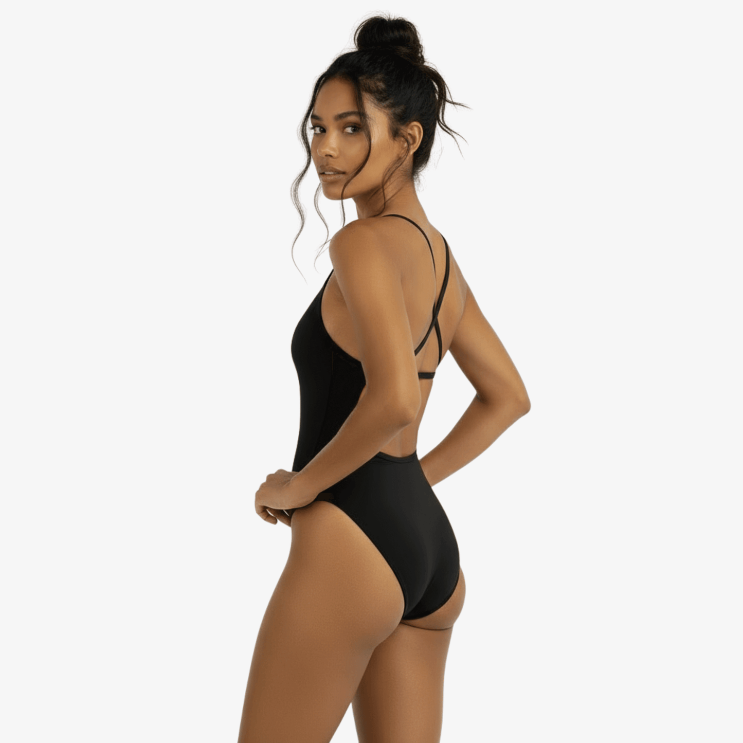 Onyx Open Back Performance Training Swimsuit by Norca - Norca Athletic Swimwear | Norca Natation Inc.