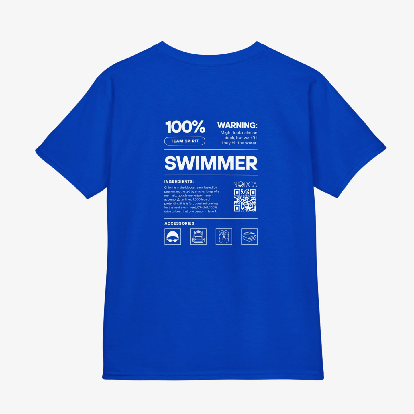 Norca Signature Swimmer T-Shirt - Norca Athletic Swimwear | Norca Natation Inc.