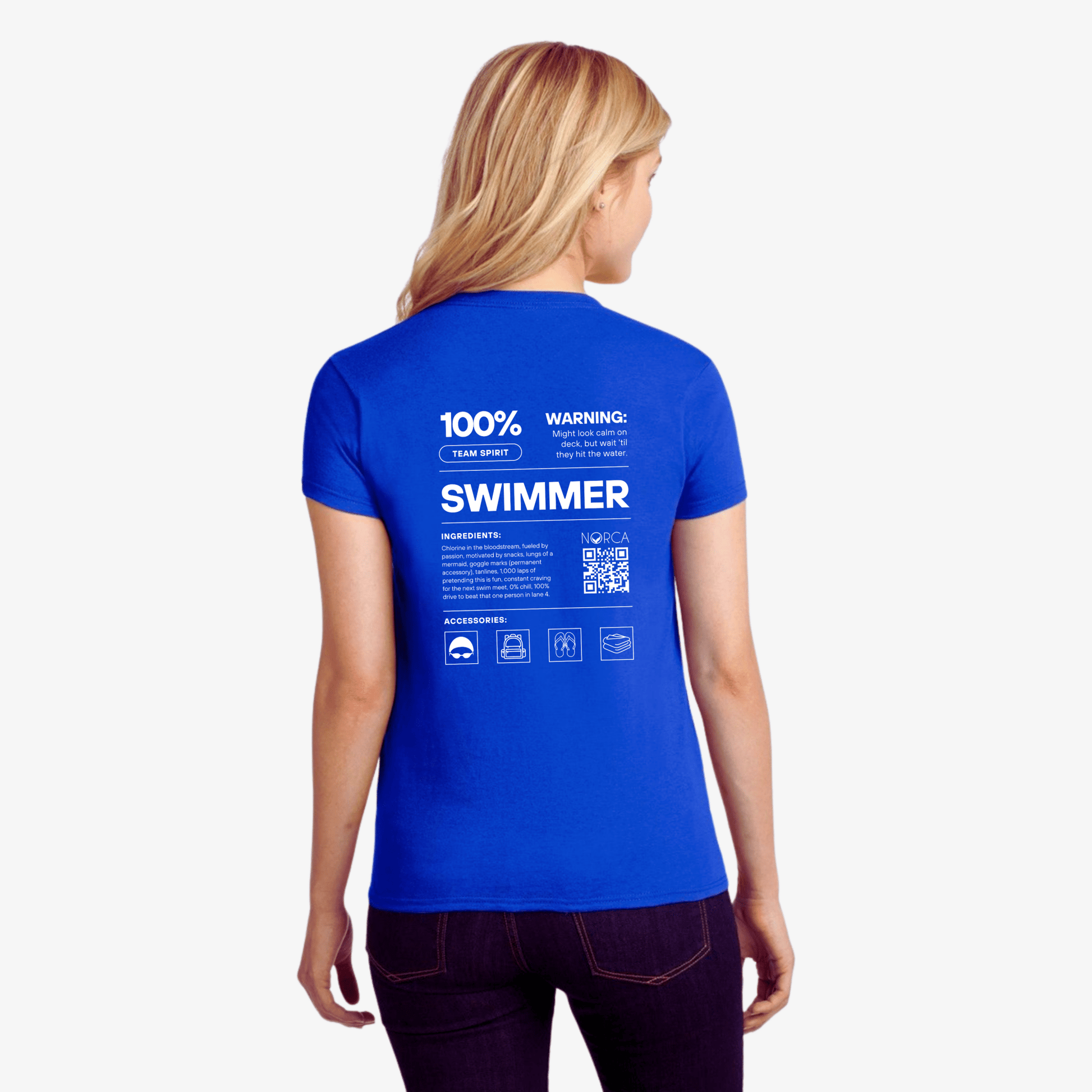Norca Signature Swimmer T-Shirt - Norca Athletic Swimwear | Norca Natation Inc.