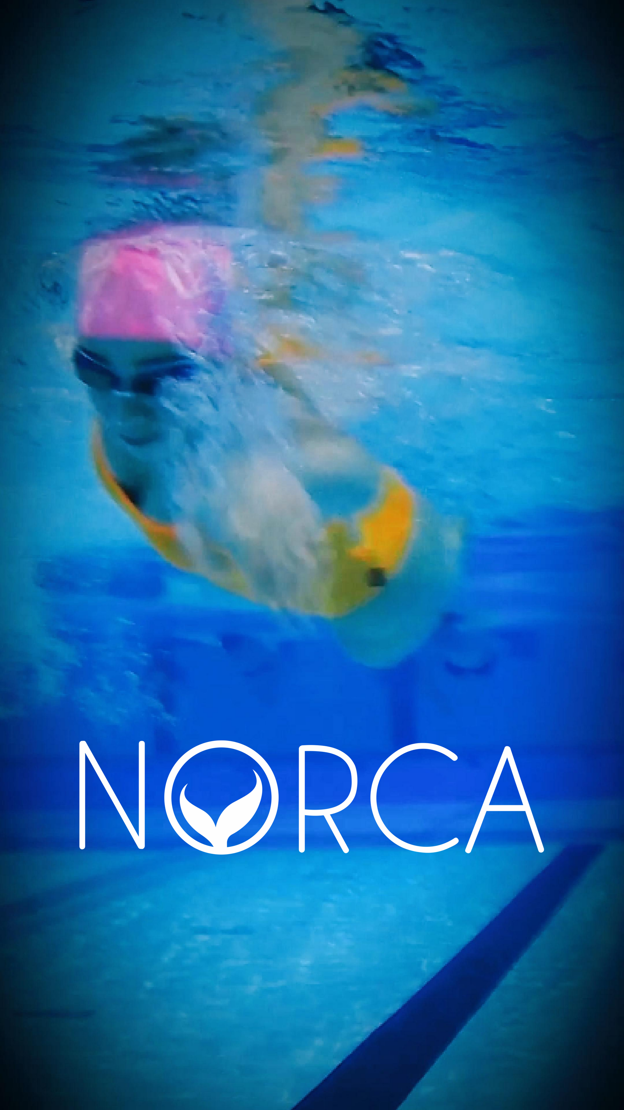 Norca Sunset Open Back Swimsuit